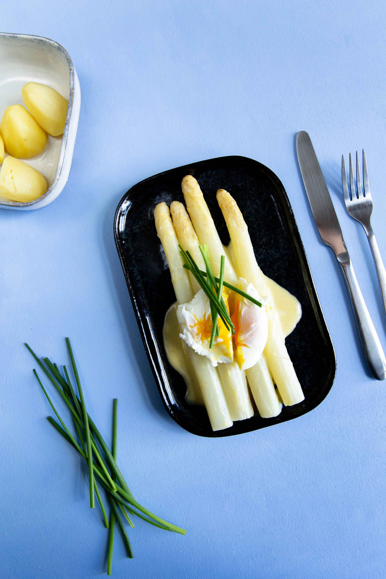Spargel mit Sauce hollandaise - Anja Tanas Rezepte