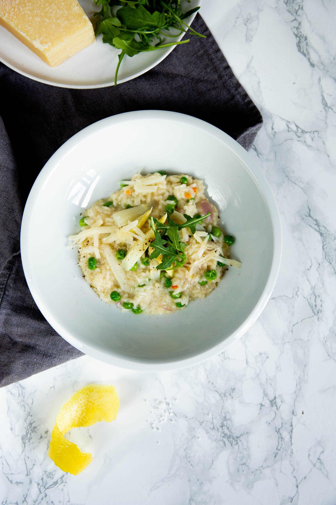 Spargel-Erbsen-Risotto - Anja Tanas Rezepte