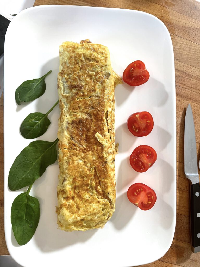 Omelette-Rolle