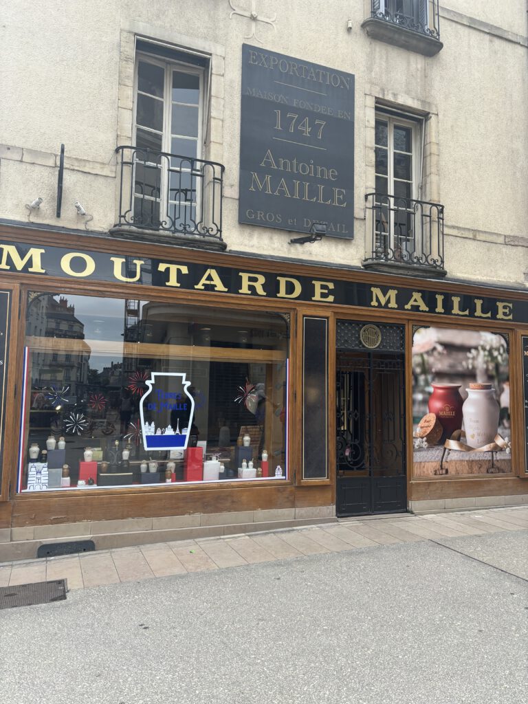 Senfgeschäft in Frankreich