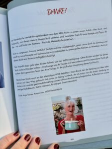 Meisterküche Kochbuch Dank von Anja Tanas